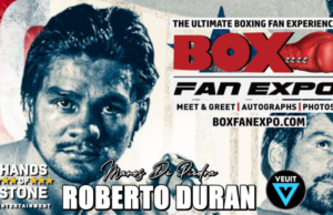 Hall of Famer & Boxing Icon Roberto Duran Confirmed for Seventh Annual Box Fan Expo, During Cinco De Mayo Weekend, Saturday May 4, in Las Vegas