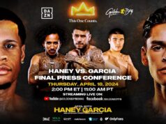 HANEY VS. GARCIA FINAL PRESS CONFERENCE