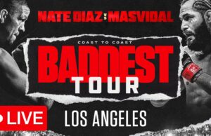 VIDEO: Diaz vs Masvidal: Baddest Tour | Los Angeles | FANMIO PPV