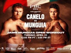 VIDEO: Jaime Munguia Open Workout