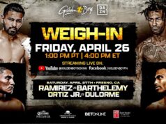 VIDEO: RAMIREZ VS. BARTHELEMY WEIGH-IN