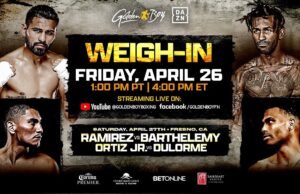 VIDEO: RAMIREZ VS. BARTHELEMY WEIGH-IN