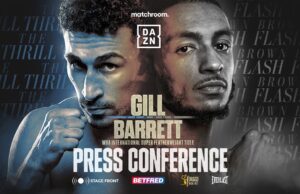 VIDEO: Jordan Gill Vs Zelfa Barrett Plus Undercard Press Conference