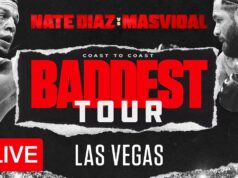 VIDEO: Diaz vs Masvidal: Baddest Tour | Las Vegas | FANMIO PPV