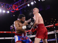HEAVYWEIGHTS GEORGE ARIAS AND SKYLAR LACY BATTLE TO EXCITING DRAW ON BROADWAY BOXING
