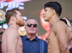 FOLLOW CANELO – MUNGUIA LIVE FROM RINGSIDE