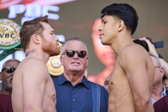 FOLLOW CANELO – MUNGUIA LIVE FROM RINGSIDE