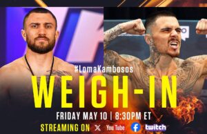 VIDEO: Vasiliy Lomachenko vs George Kambosos | OFFICIAL WEIGH-IN