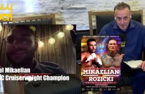 VIDEO: Noel Mikaelian Announces Title Defense against Ryan Rozicki