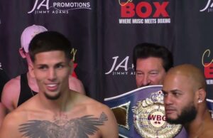 VIDEO: Country Box 22 Weigh-In (Orta vs Pena)