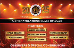 ATLANTIC CITY BOXING HALL OF FAME ANNOUNCES CLASS OF 2025