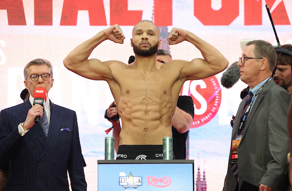Eubank Jr v Benn Weigh In