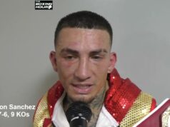 VIDEO: Jason Sanchez talks about his big win over previously undefeated Julian Gonzalez