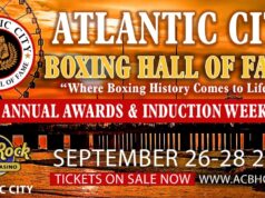 TICKETS ON SALE FOR 9TH ANNUAL ATLANTIC CITY BOXING HALL OF FAME WEEKEND