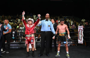 Andy Dominguez Defeats Byron Rojas by Split Decision To Win WBC USA Silver Light Flyweight Title on Atlantic City