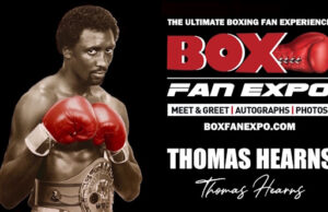 Boxing Icon and 8-Time World Champion Thomas Hearns Confirmed for Eighth Annual Box Fan Expo, During Mexican Independence Day Weekend, Saturday September 13, in Las Vegas