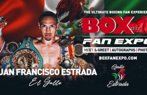 2 Division & Former Unified World Champion Juan Francisco Estrada Confirmed for Eighth Annual Box Fan Expo, During Mexican Independence Day Weekend, Saturday September 13, in Las Vegas