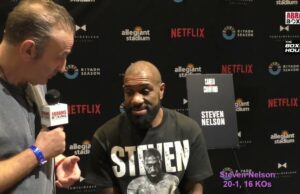 VIDEO: Steven Nelson Ready for Raiko Santana on Canelo – Crawford card