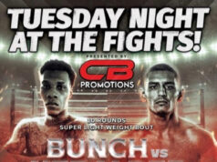 Fights Announced For CB Promotions Debut Card For Tuesday, November 25th at Cure Insurance Arena in Trenton, New Jersey