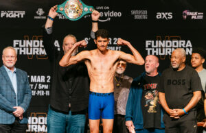 Fundora Stops Thurman in 6; Retains Super Welterweight Title