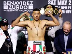 Benavidez celebrates Cinco de Mayo, knocks out Zurdo