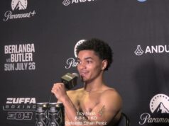 VIDEO: Undefeated Featherweight Troy Nash Talks about win over Ethan Perez on Zuffa boxing 09